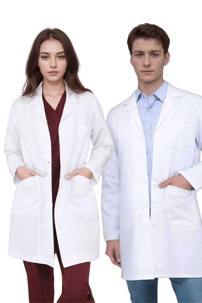 MedStyle Unisex Beyaz Basıc Önlük - UNIFORM MARKET , UNIFORM MARKET , uniformmarkt.com