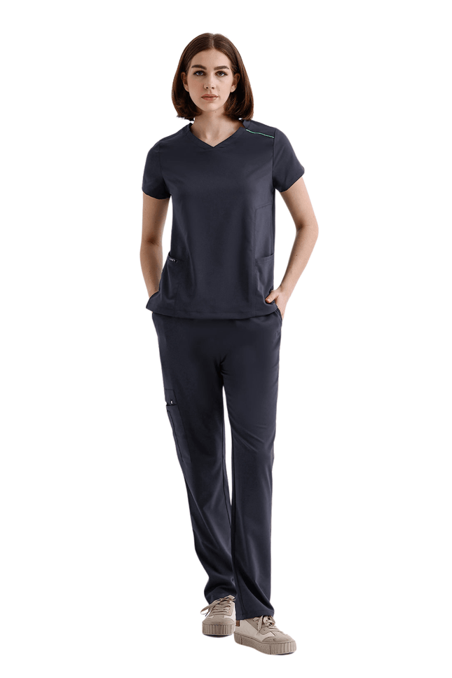 Comfy Master Victoria Kadın Medikal Üniforma Takım Antrasit - UNIFORM MARKET , UNIFORM MARKET , uniformmarkt.com