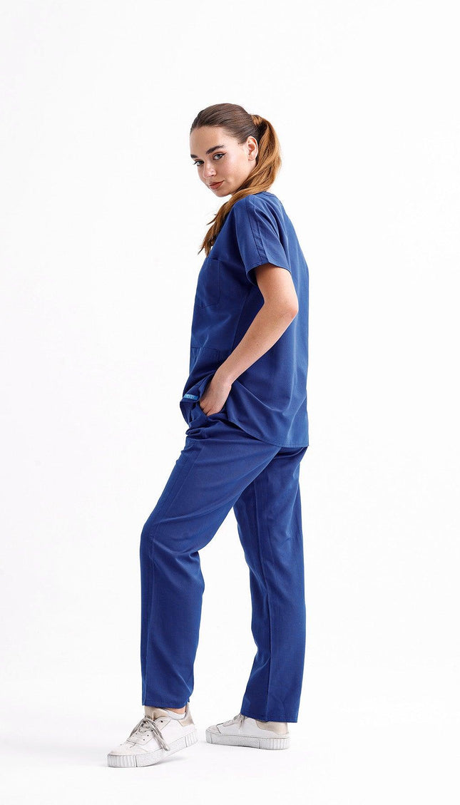 NOBBY – Unisex Basic Scrubs Takım Lacivert - UNIFORM MARKET , Comfy Master , uniformmarkt.com