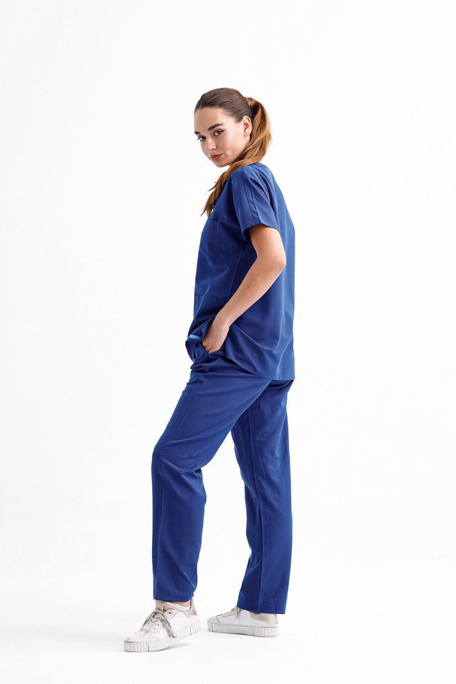 NOBBY – Unisex Basic Scrubs Takım Lacivert - UNIFORM MARKET , Comfy Master , uniformmarkt.com