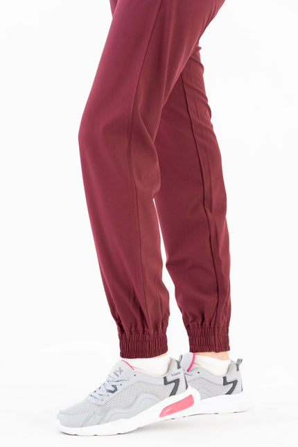 Comfy Master – Sierra Bordo Kadın Kargo Jogger Medikal Üniforma Tek Alt - UNIFORM MARKET , Comfy Master , uniformmarkt.com